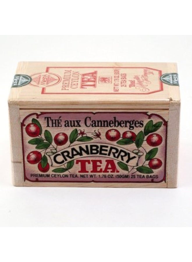 Metropolitan Tea Cranberry Tea - 25 Bags